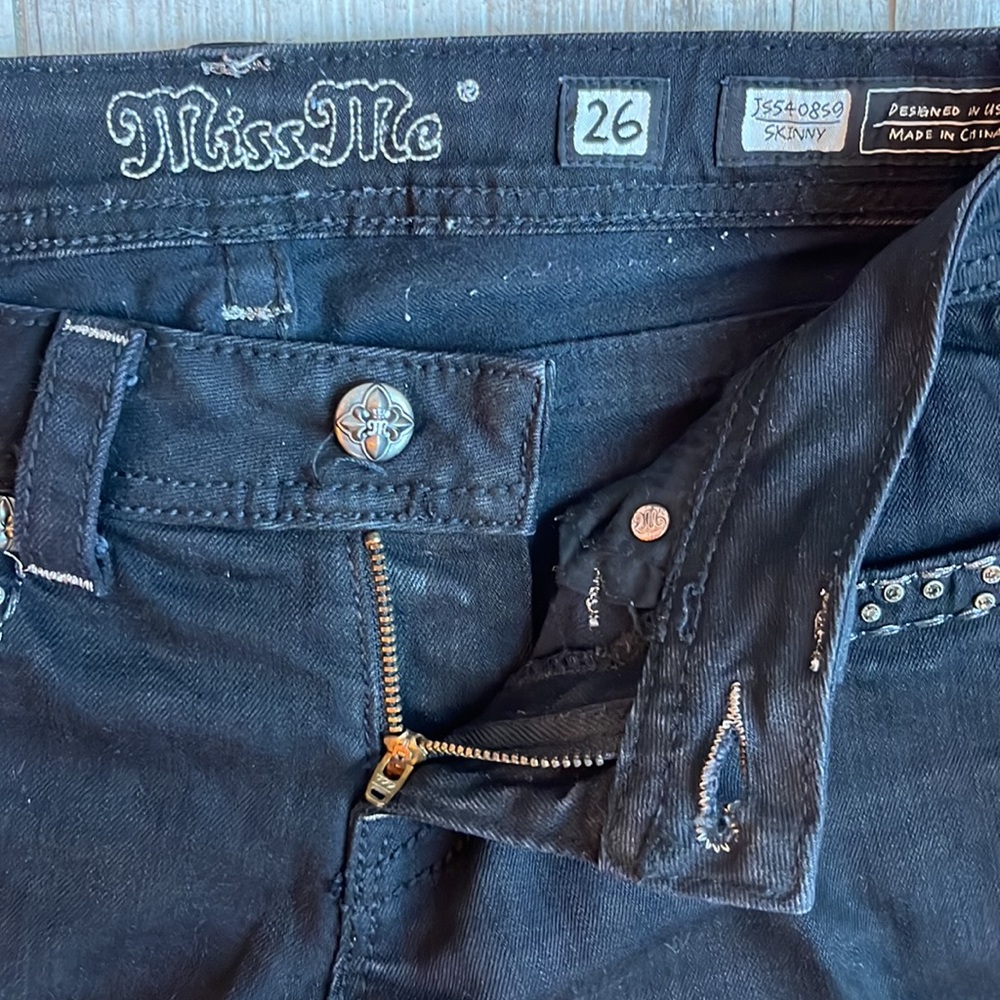 Miss Me Women’s Jeans JS540859 Skinny Color:‎ Black Size: 26